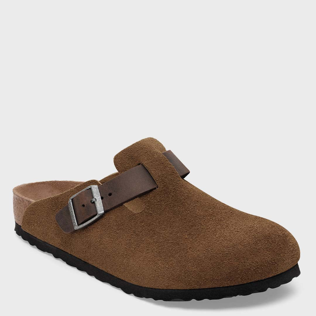 Boston | Dark Tea Oiled Suede (Regular)