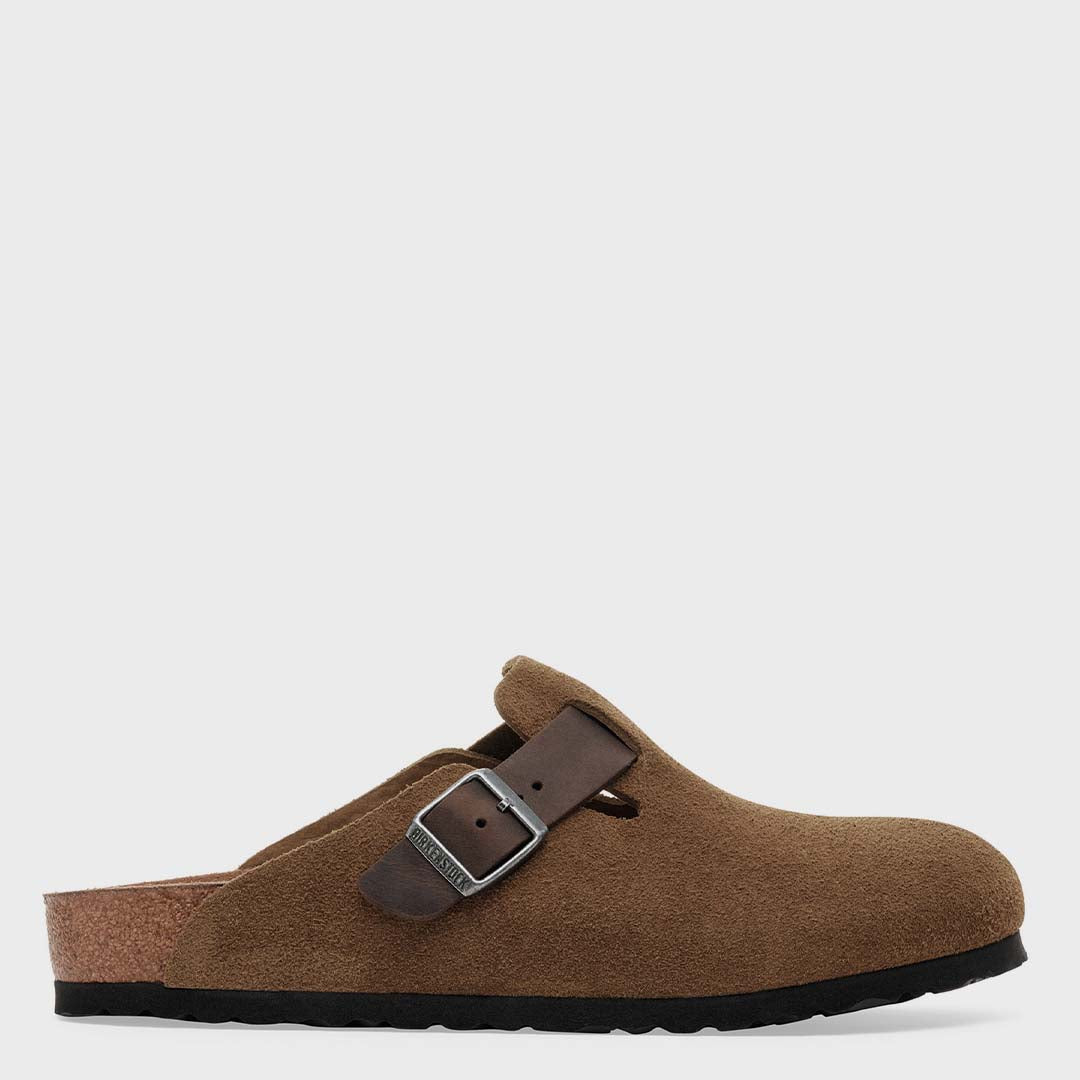 Boston | Dark Tea Oiled Suede (Regular)