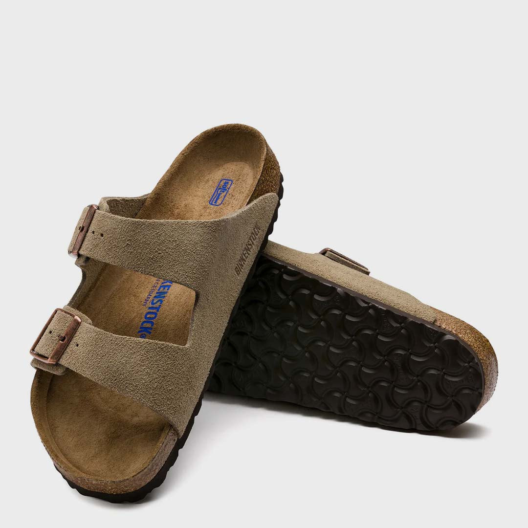 Arizona Suede Leather | Taupe (Narrow)