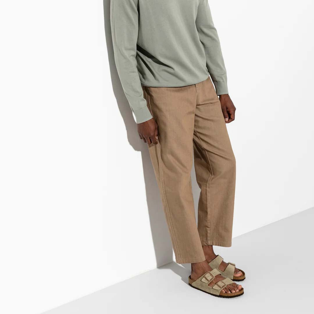 Arizona Suede Leather | Taupe (Narrow)