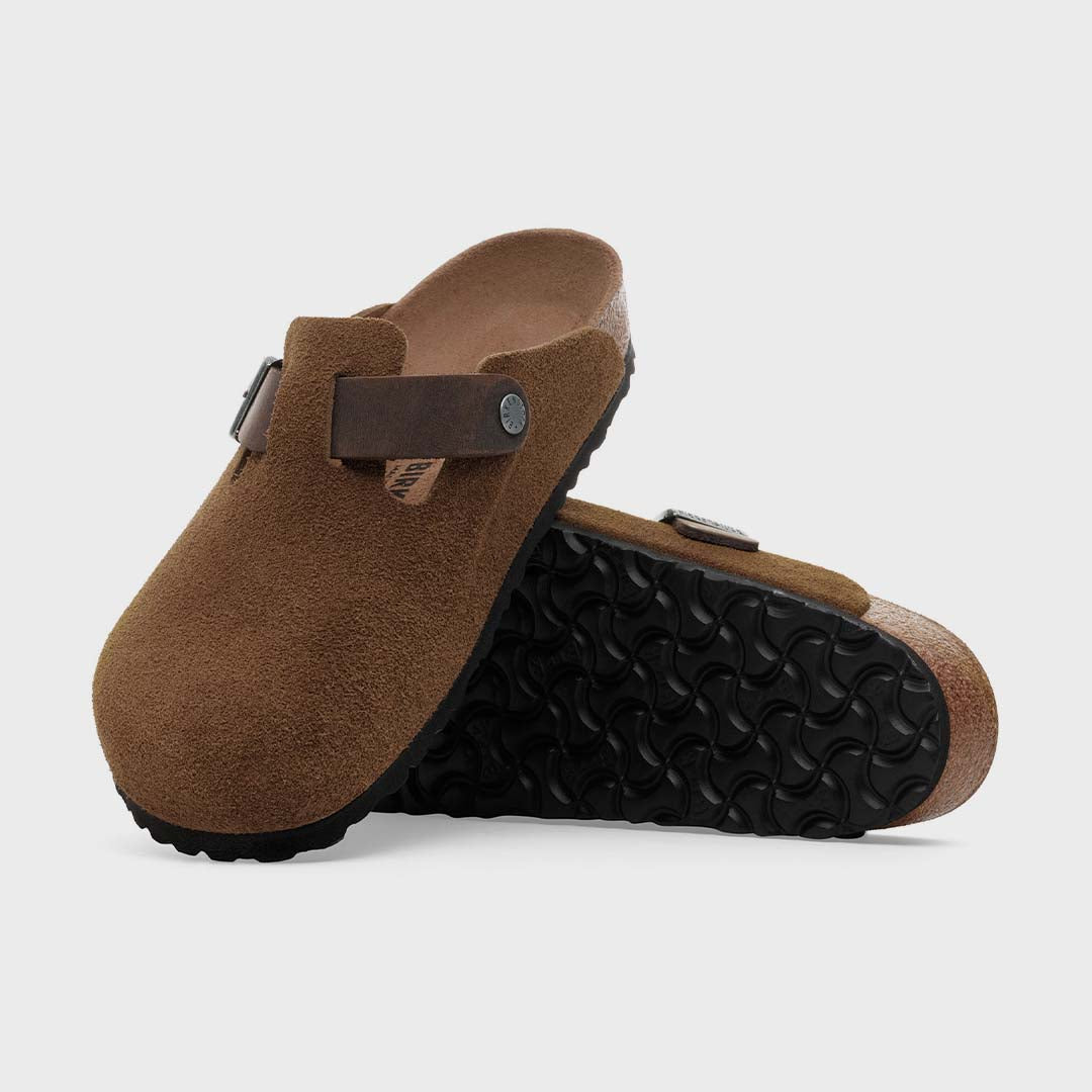 Boston | Dark Tea Oiled Suede (Regular)