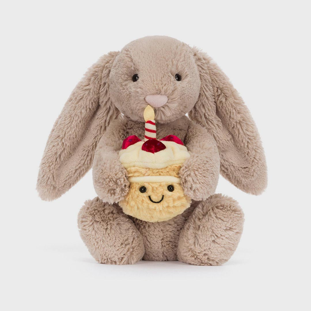 Birthday Bashful Beige Bunny