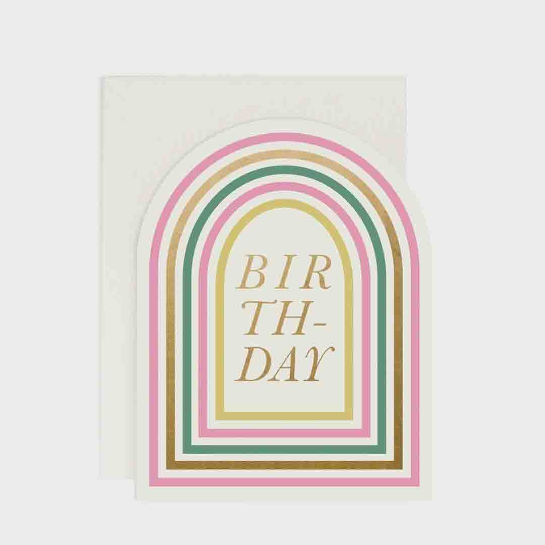 Birthday Card | Arched