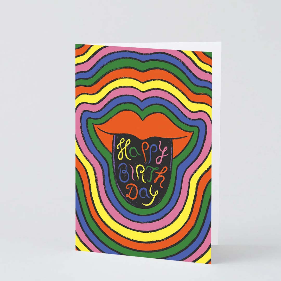 Birthday Card | Coloured Lips