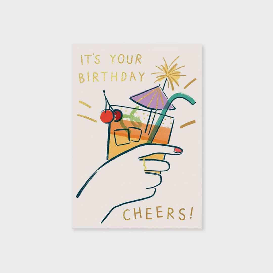 Birthday Card | It's Your Birthday Cheers!