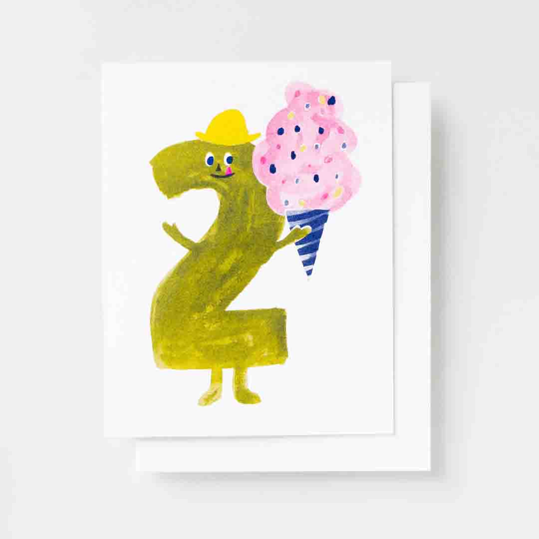 Birthday Card | Risograph 2