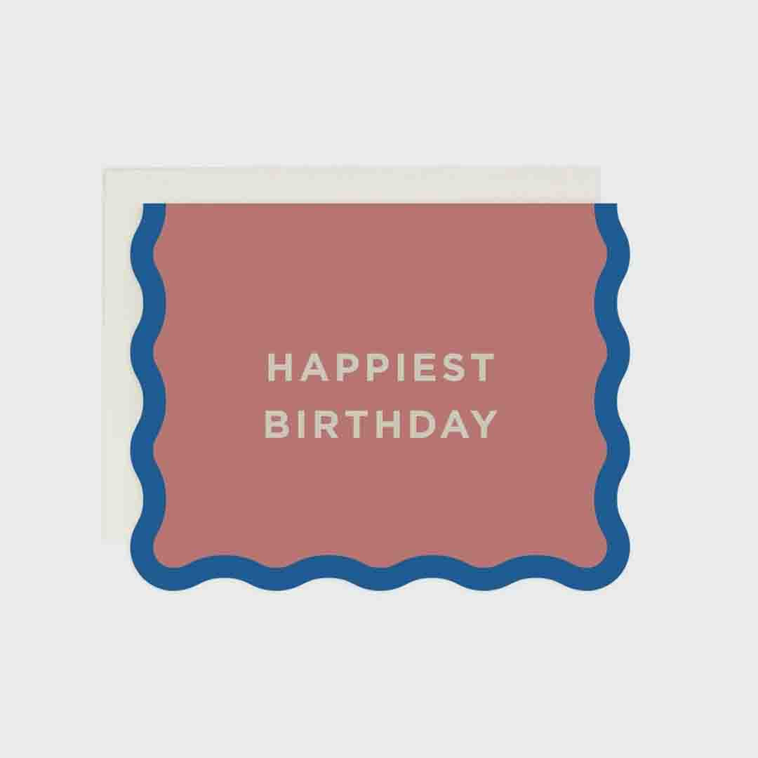 Birthday Card | Wave Edge
