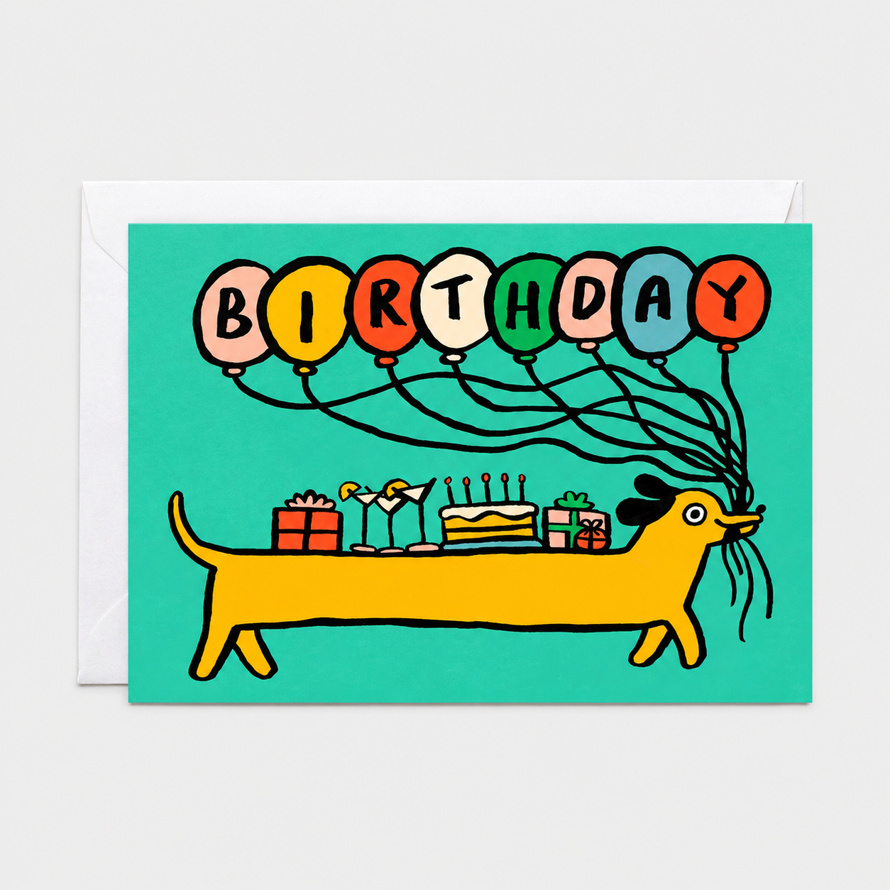 Birthday Card | Sausage Dog