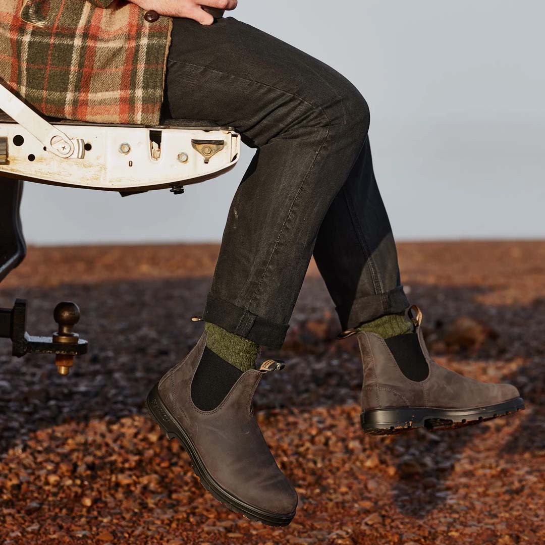 2446 ELASTIC SIDED BOOT | CLAY