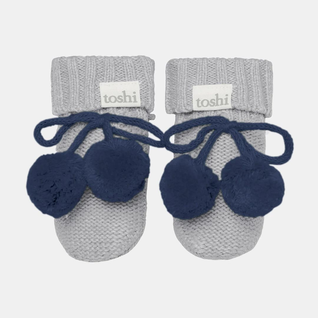 Bobby Organic Booties | Fog