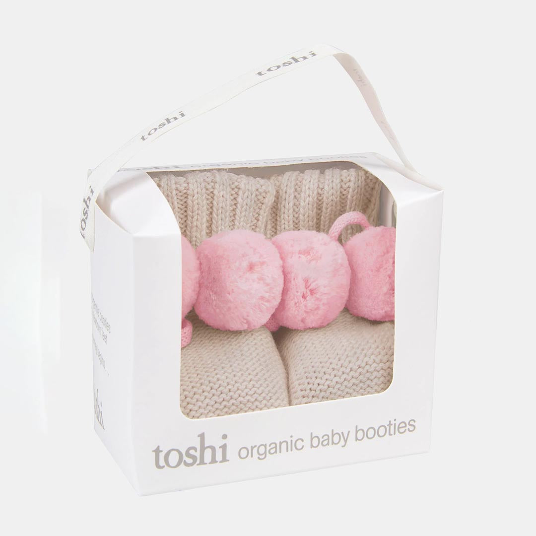 Bobby Organic Booties | Oatmeal
