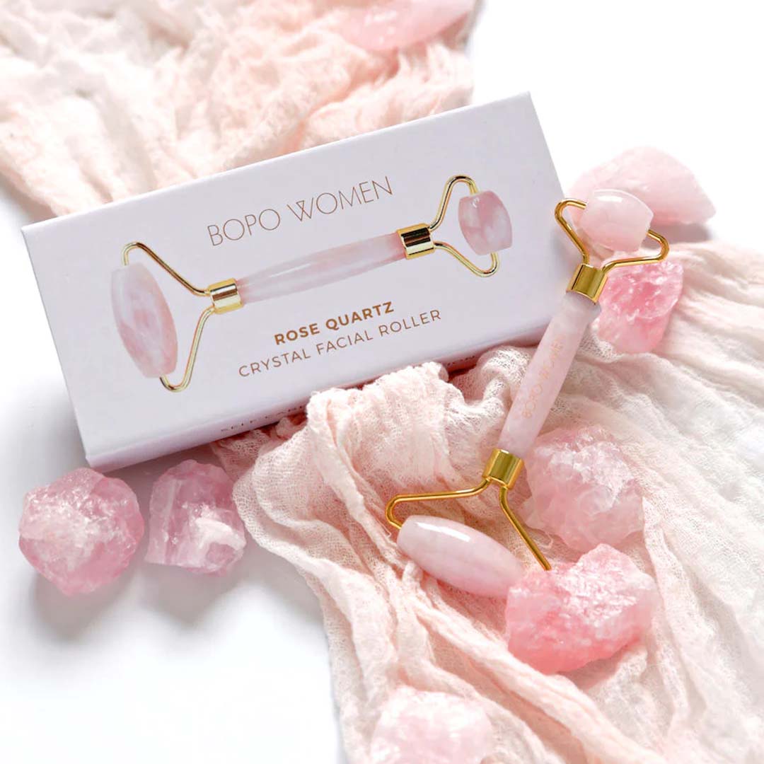 Facial Roller | Rose Quartz