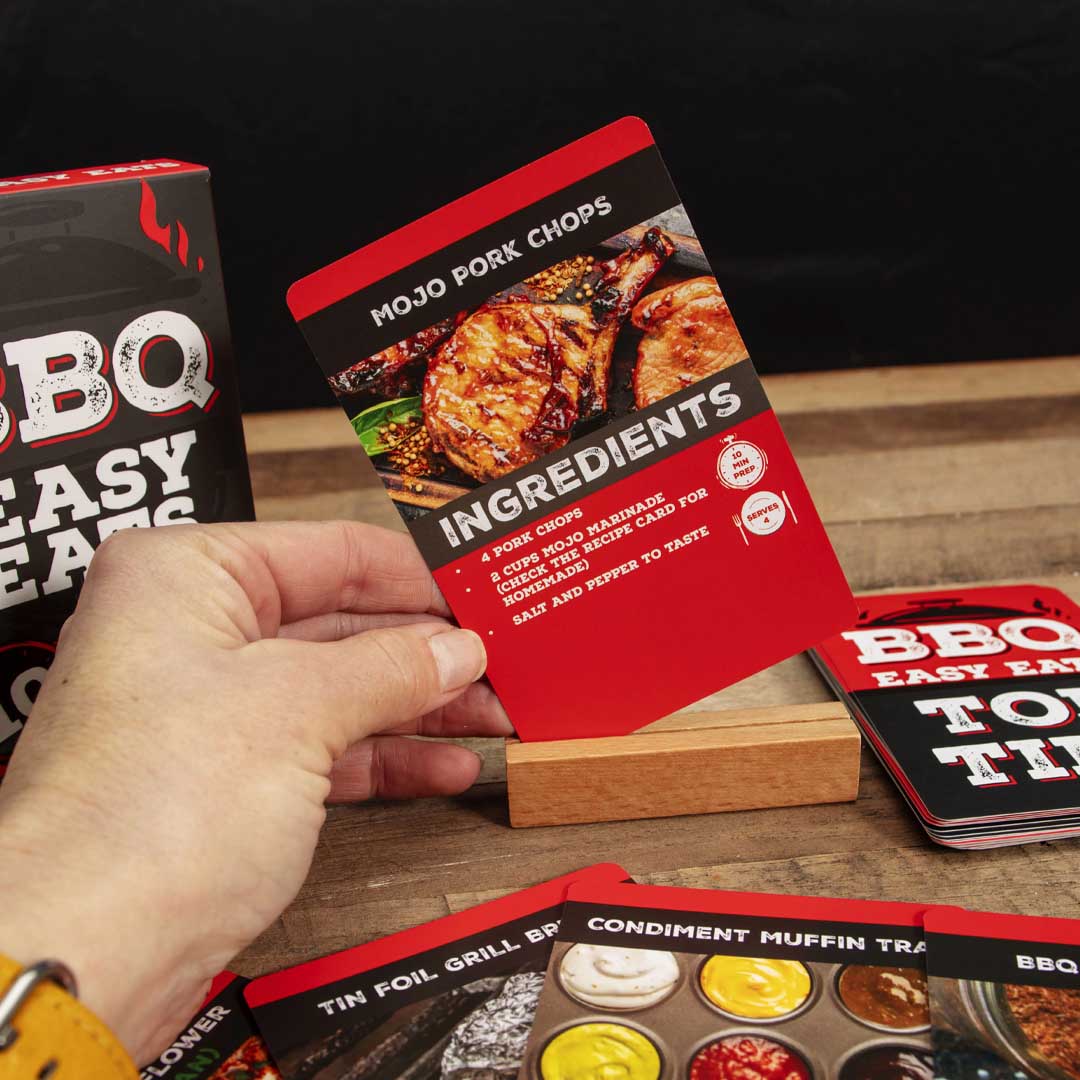 BBQ Easy Eats Recipe Cards