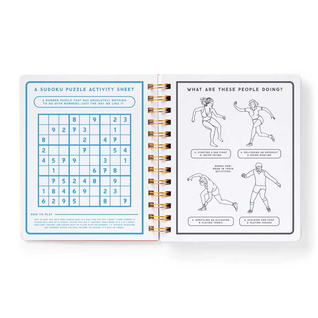 Beyond Bored | Adult Activity Book