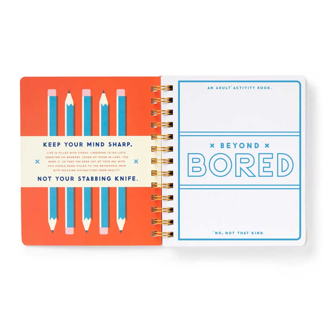 Beyond Bored | Adult Activity Book