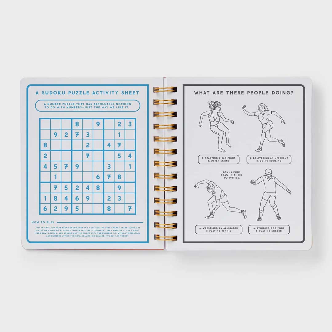 Beyond Bored | Adult Activity Book