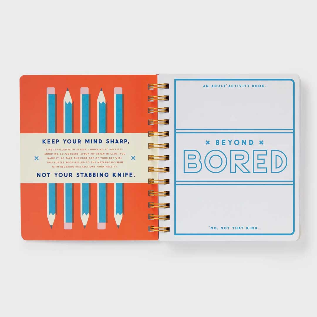 Beyond Bored | Adult Activity Book