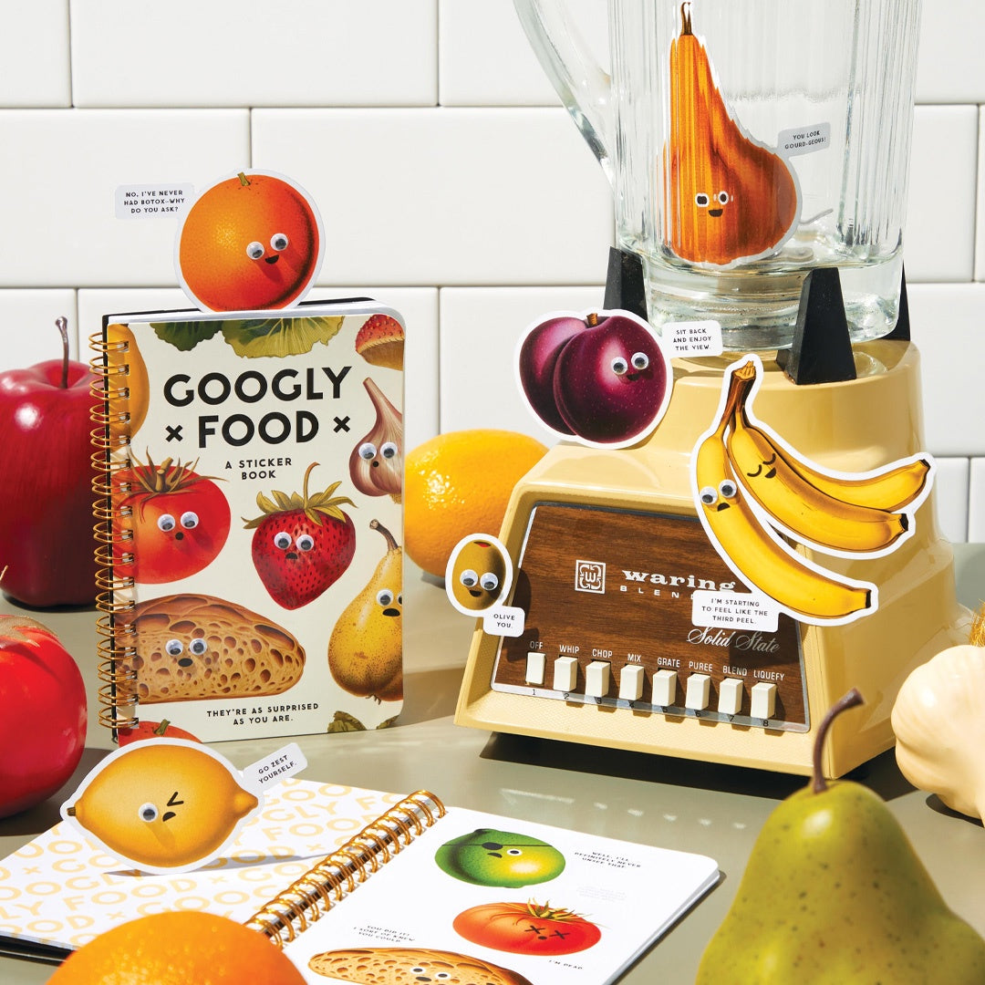 Googly Fruit Sticker Book