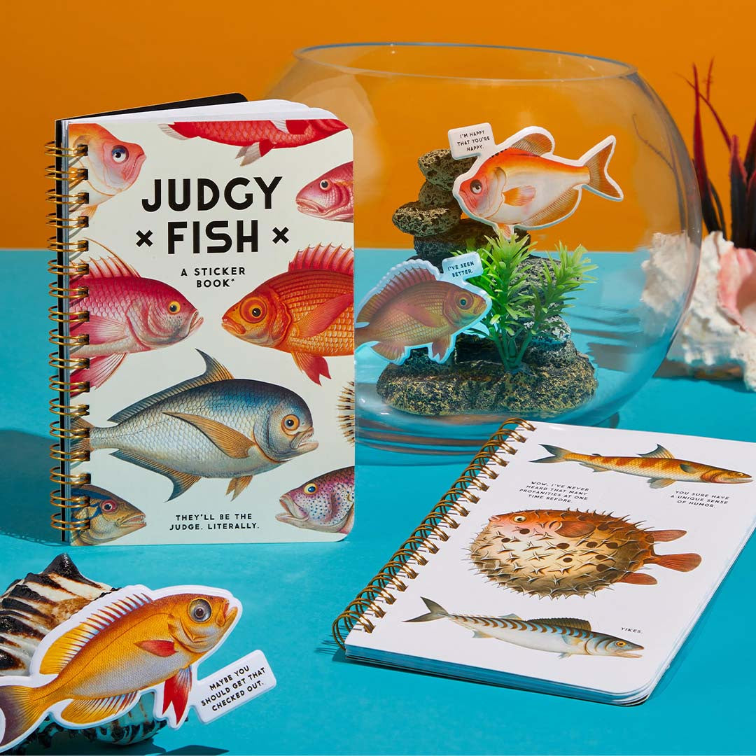 JUDGY FISH | STICKER BOOK