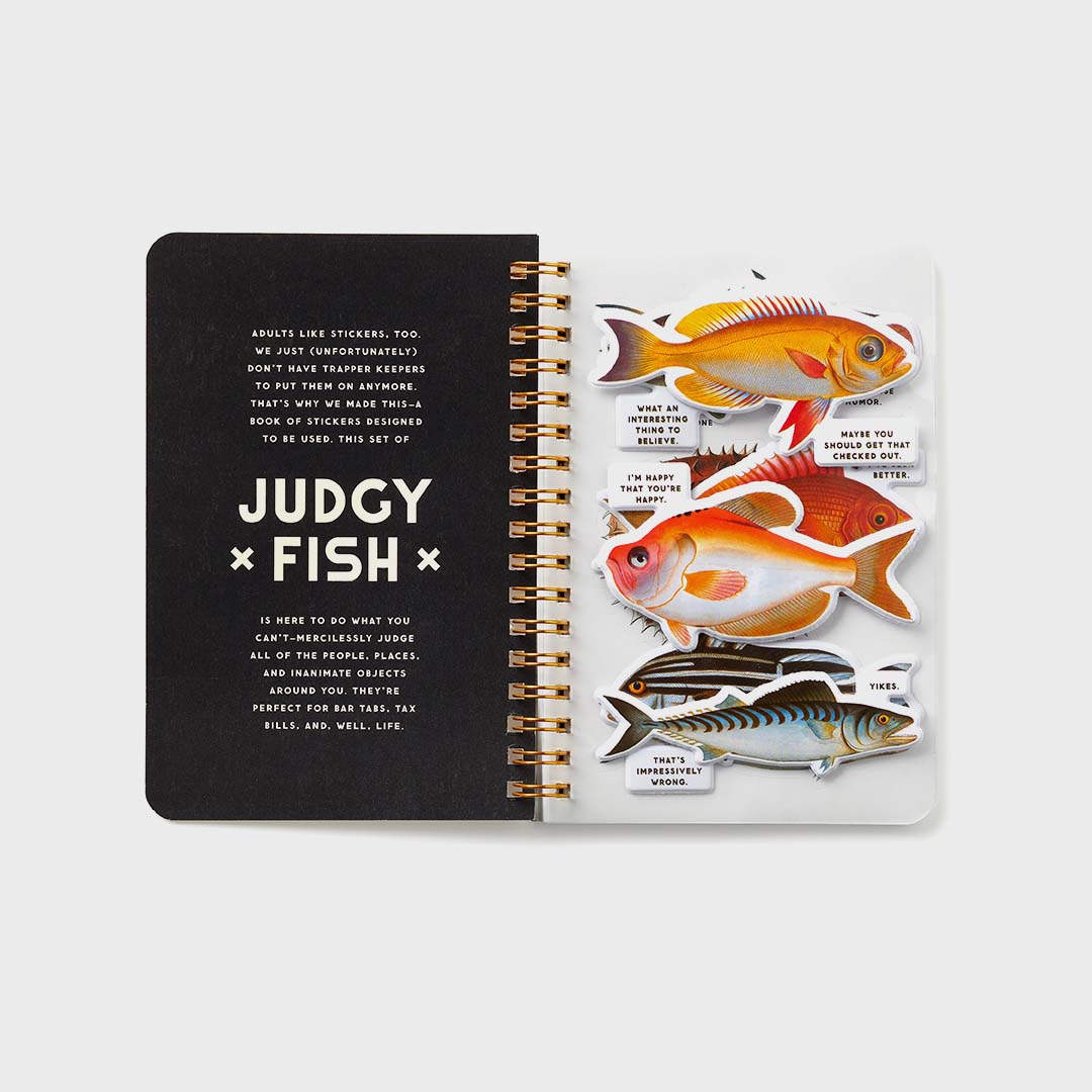 JUDGY FISH | STICKER BOOK