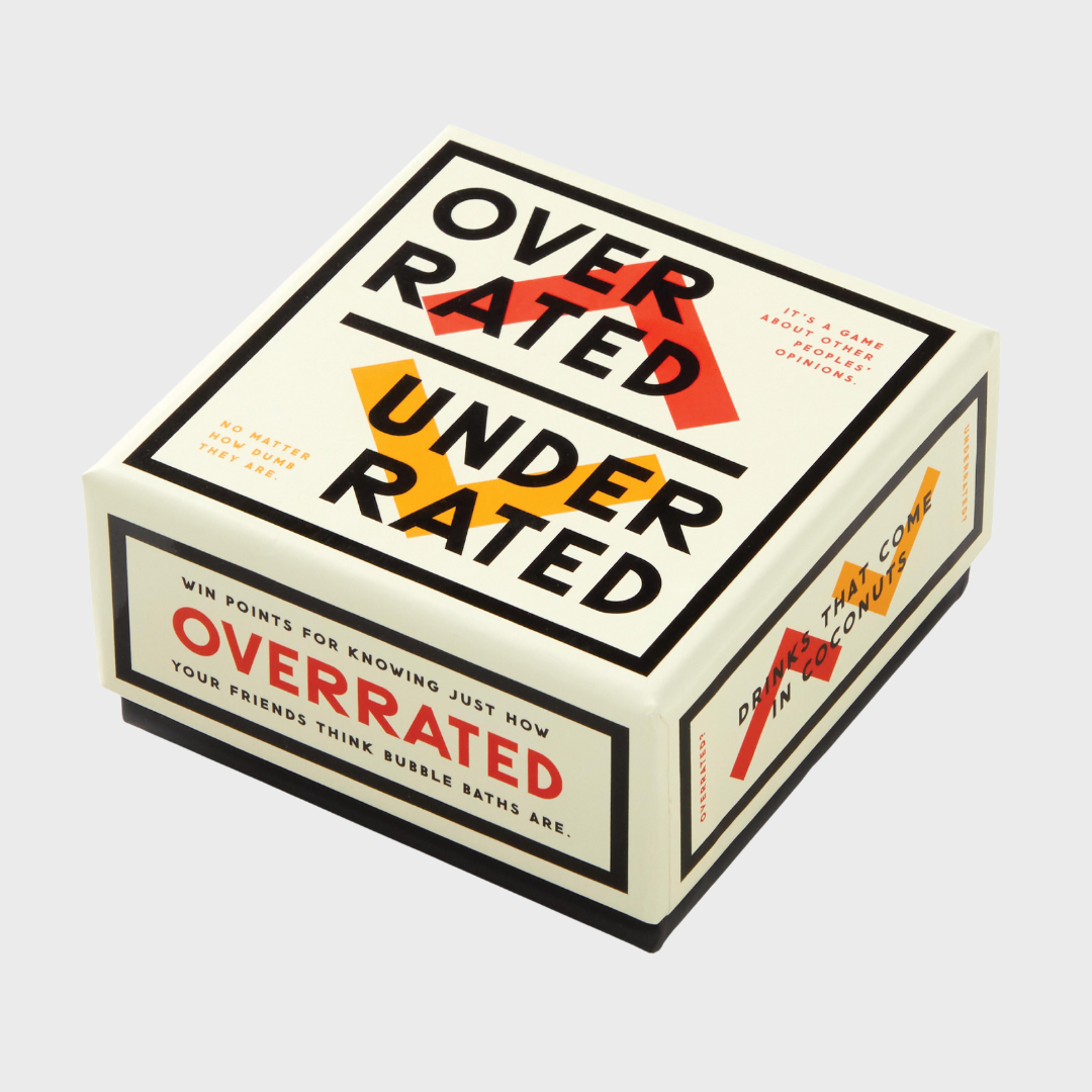 OVERRATED / UNDERRATED | SOCIAL GAME