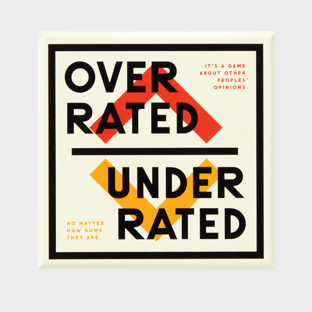 OVERRATED / UNDERRATED | SOCIAL GAME
