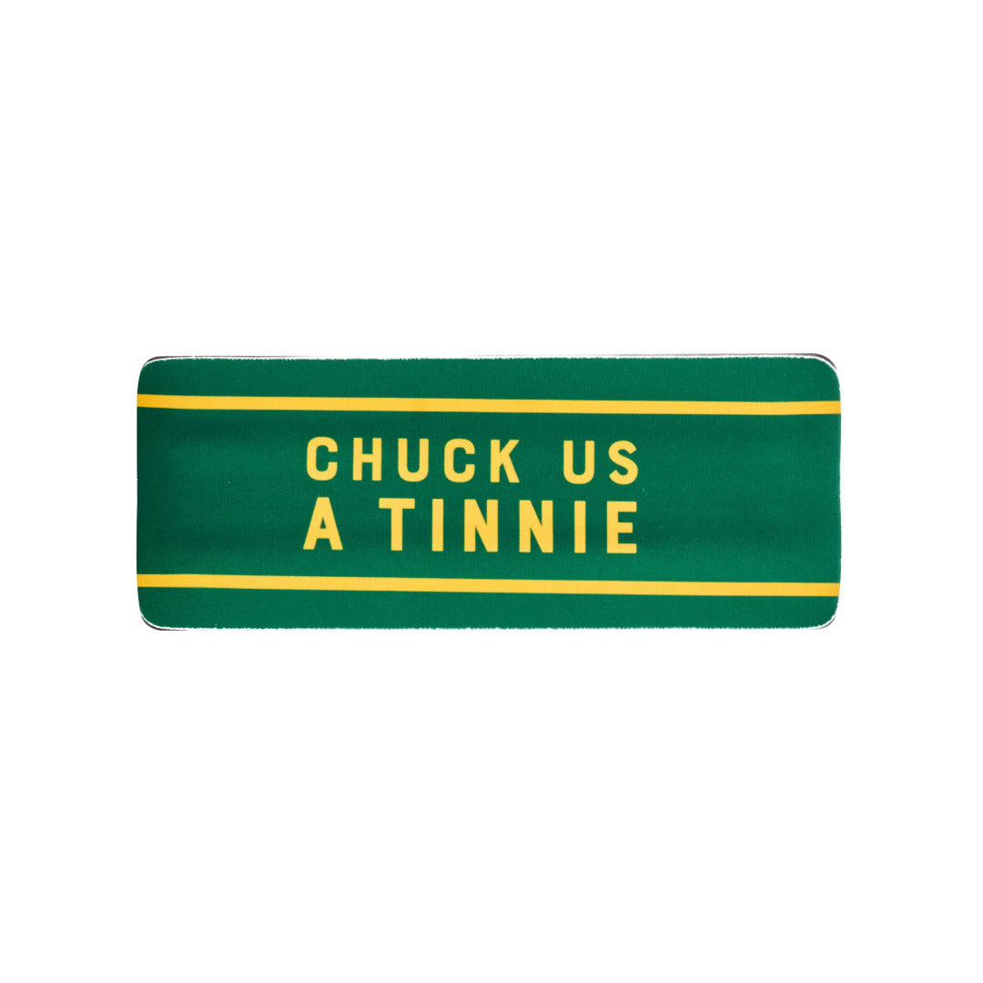 Slap On Stubby Cooler | Chuck Us A Tinnie — image 1 of 4