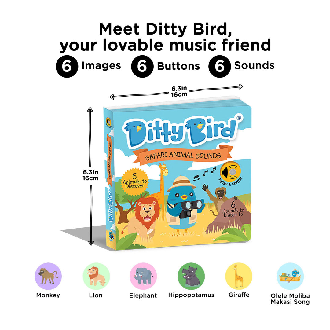 Safari Animal Sounds USB-C Sound Book — image 2 of 6