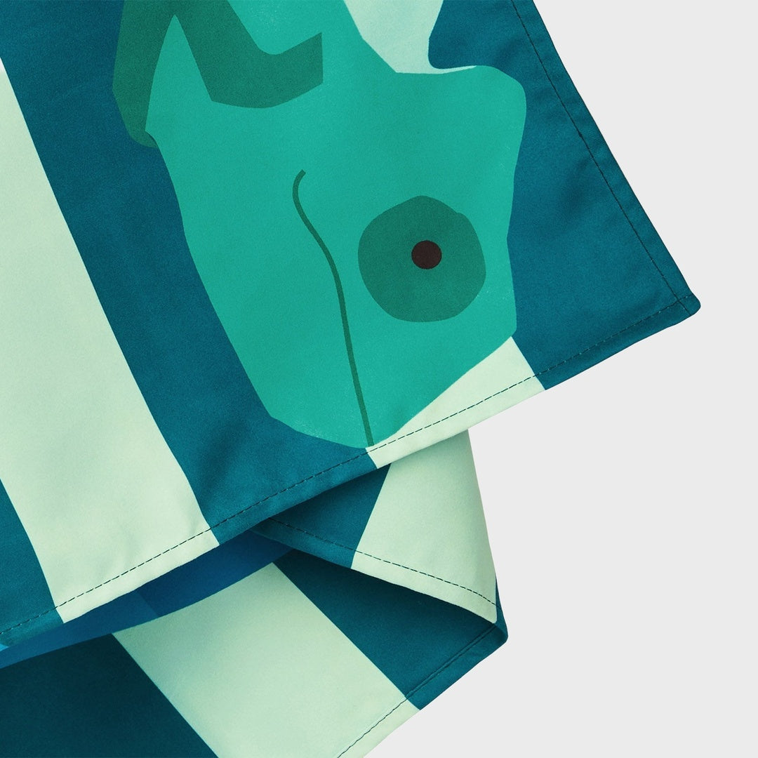 Kids Beach Towel | Karma Chameleon — product view 2