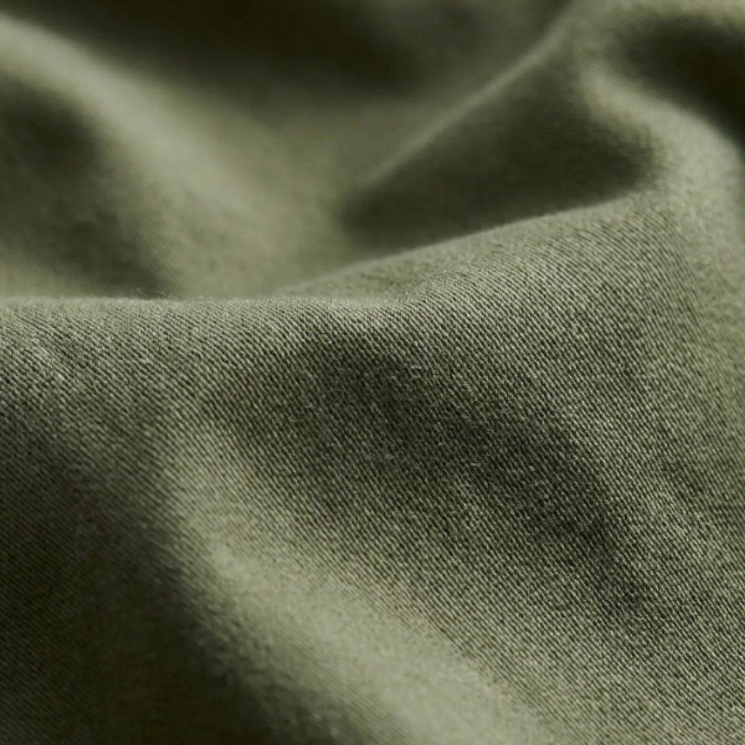 Chad Elastic Waist Relaxed Short | Fatigue — garment detail