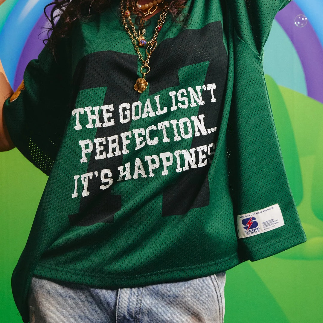 The Perfection Complex Mesh Tee — garment detail