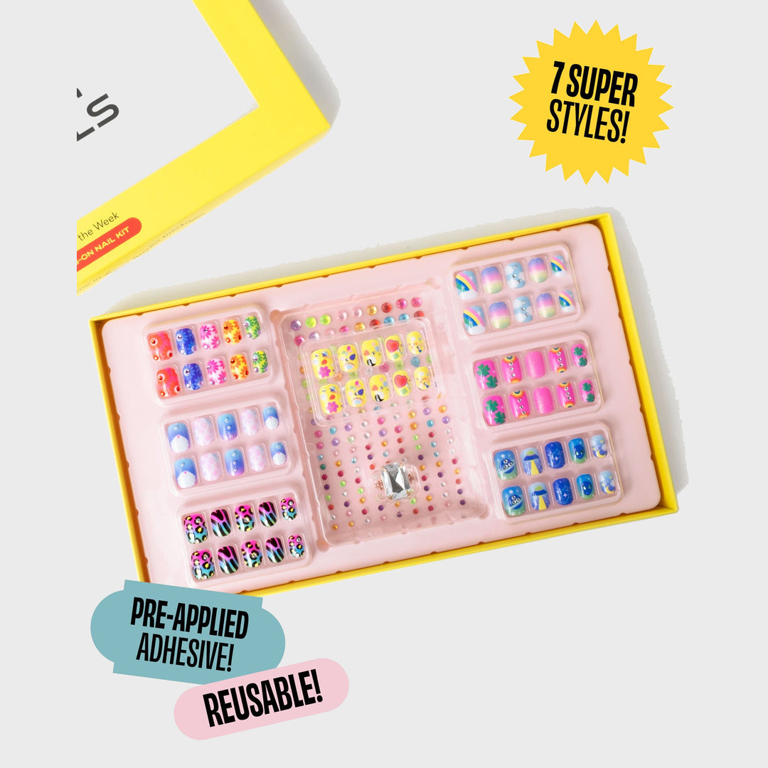 Press On Nail Kit | Days Of The Week image 1