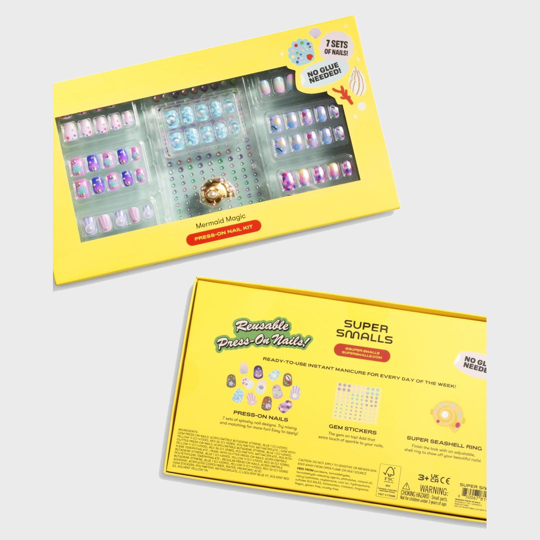 Press On Nail Kit | Mermaid image 4