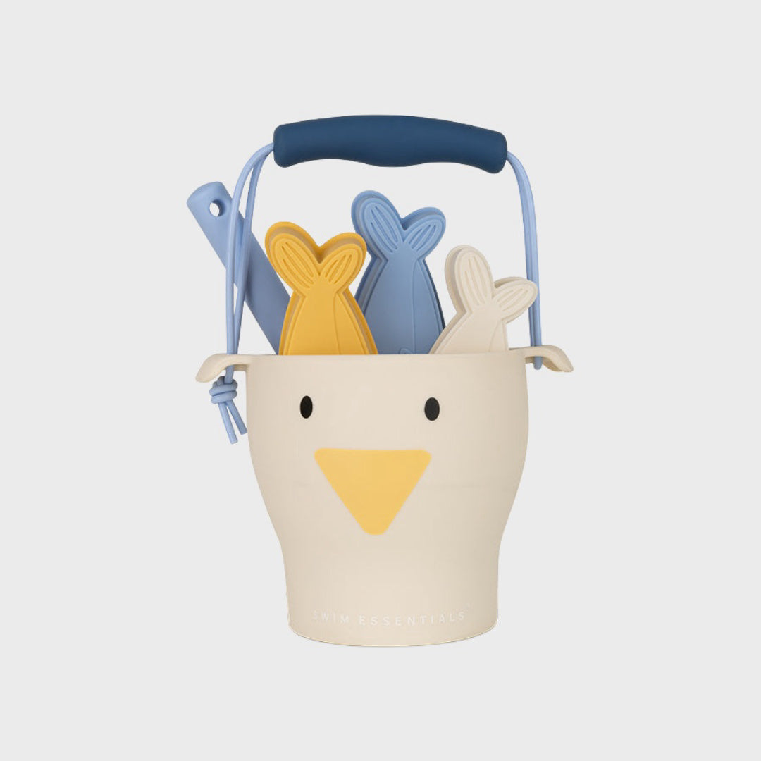 Beach Bucket Set | Sunny Seagull — product view