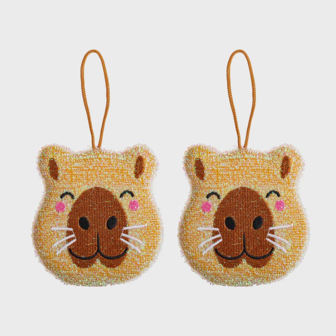 Capybara Scrub Sponge | Set of 2