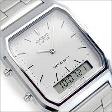 Casio Dress Duo | Silver White