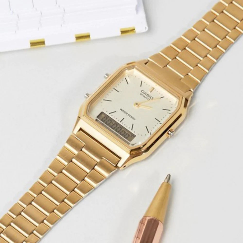 Casio Dress Duo | Gold Tone