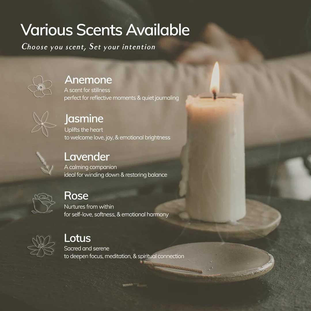 Jasmine Japanese Incense Set | 30 sticks