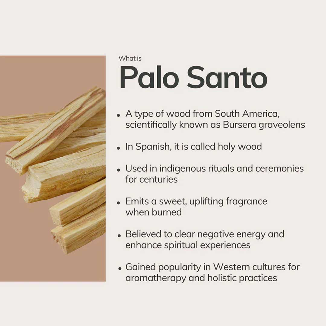 Palo Santo Incense | 7 Hand-Rolled Sticks