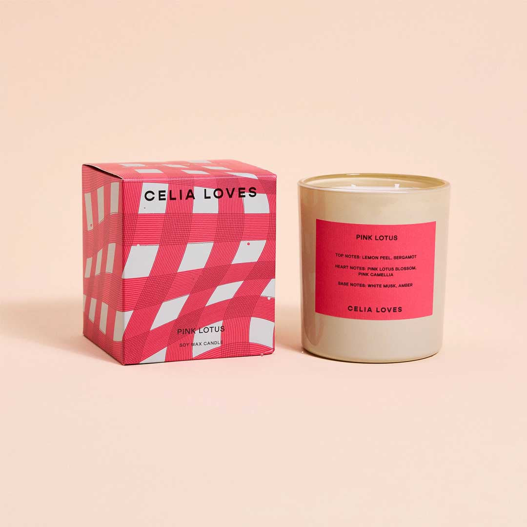 Utopia Candle 80hr | Pink Lotus