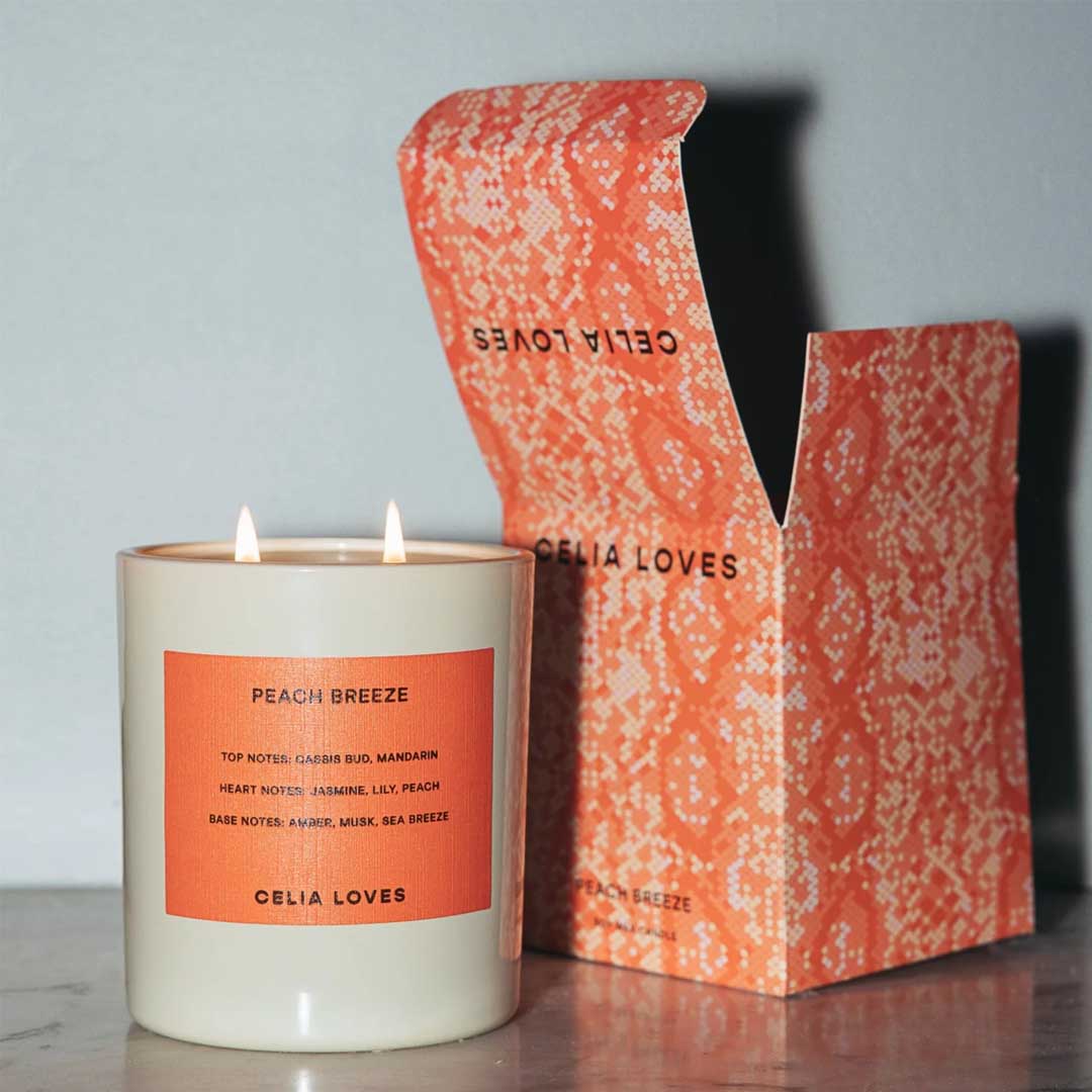 Utopia Candle 80hr | Peach Breeze