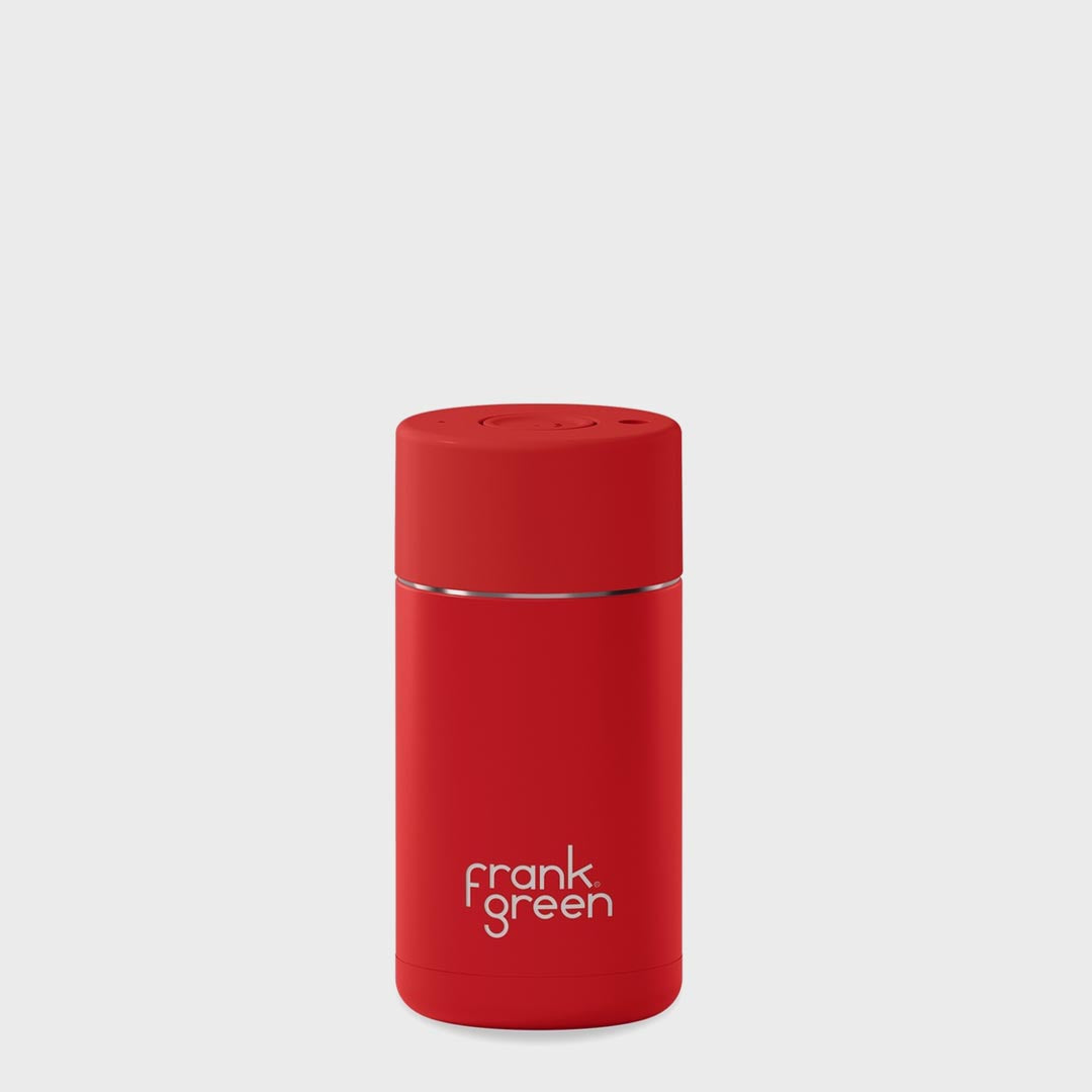 Ceramic 12oz (355ml) Reusable Cup | Atomic Red