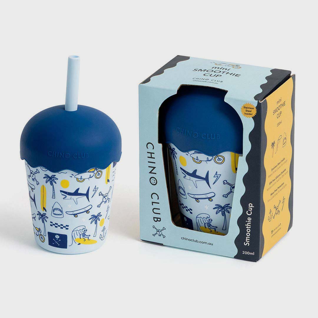 Rad Times Mini Smoothie Cup & Straw