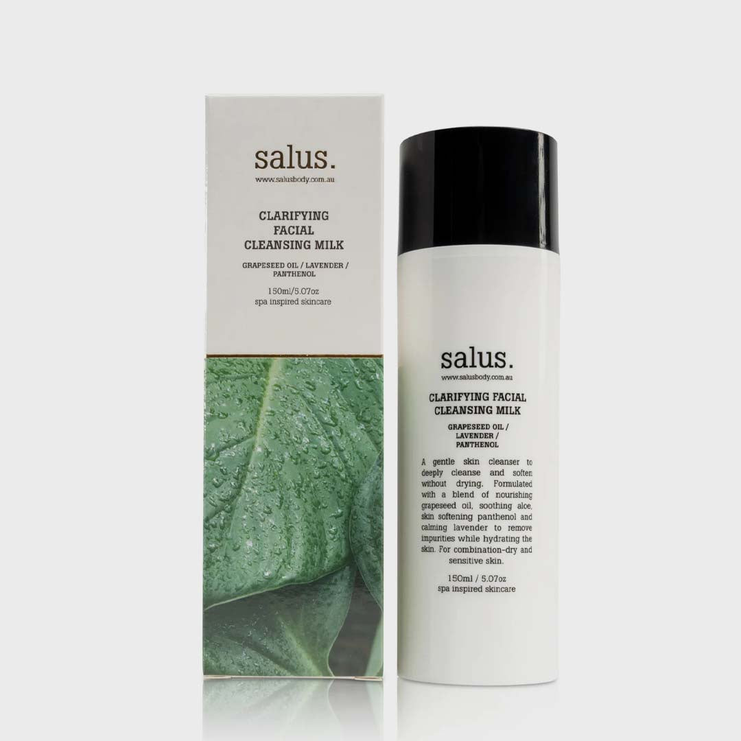CLARIFYING FACIAL CLEANSING MILK | GRAPESEED OIL | LAVENDER | PANTHENOL