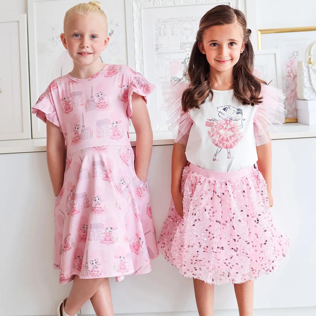 Claris Cherie Dress | Blush