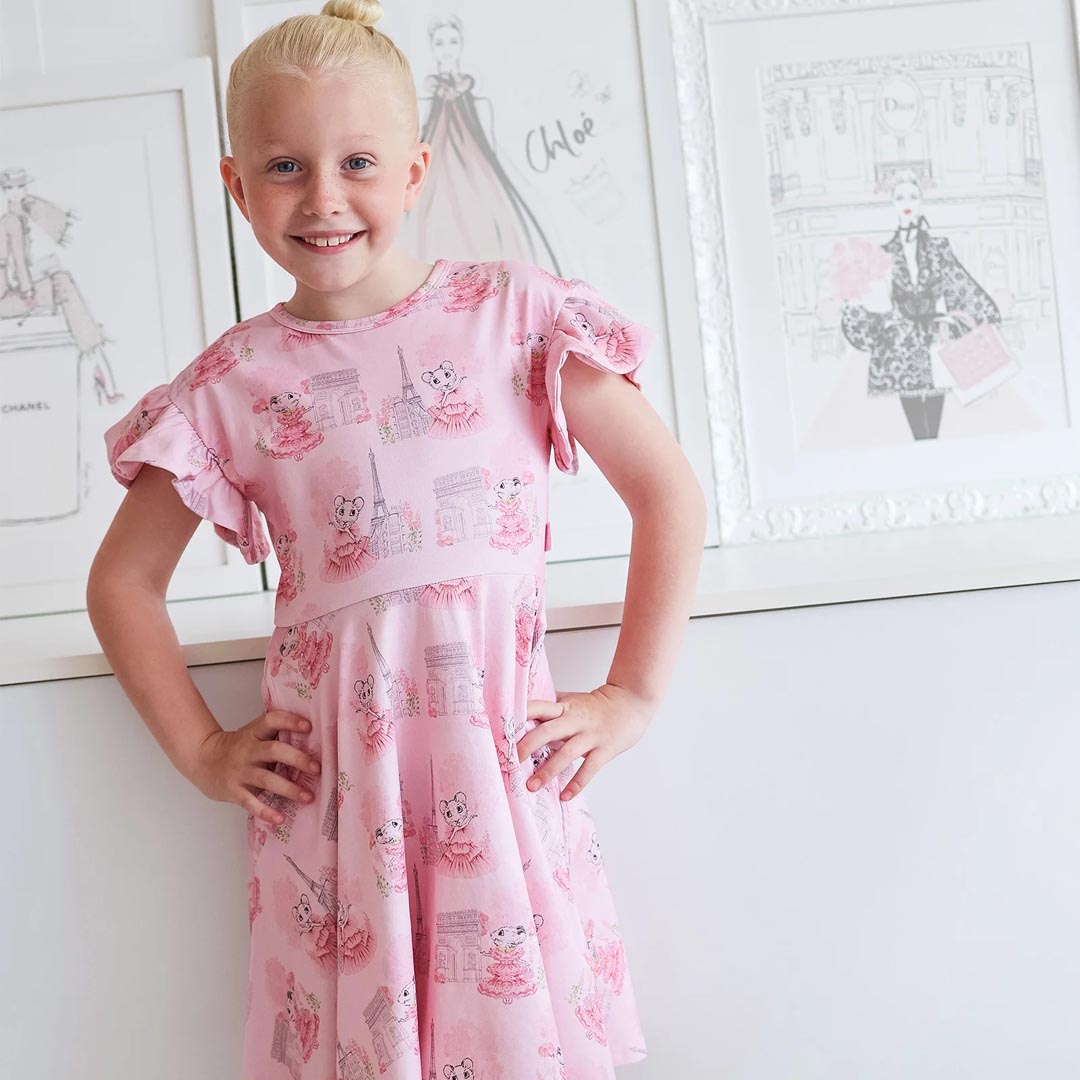 Claris Cherie Dress | Blush