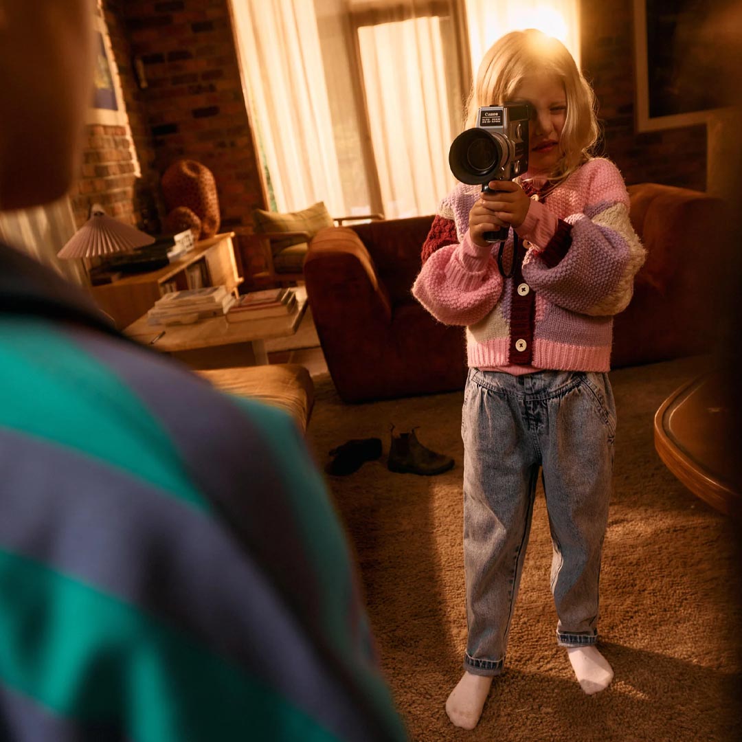 Colour Block Knit Cardigan