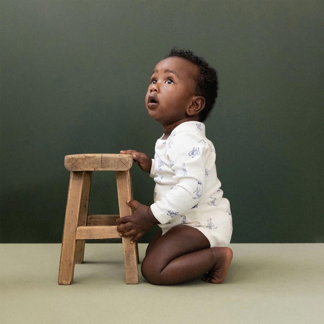 Cotton Bodysuit | Best Friend Print