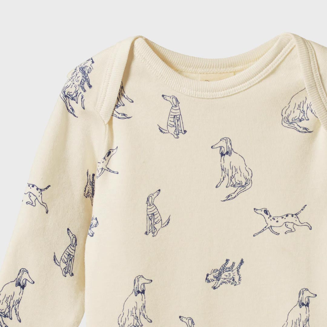 Cotton Bodysuit | Best Friend Print