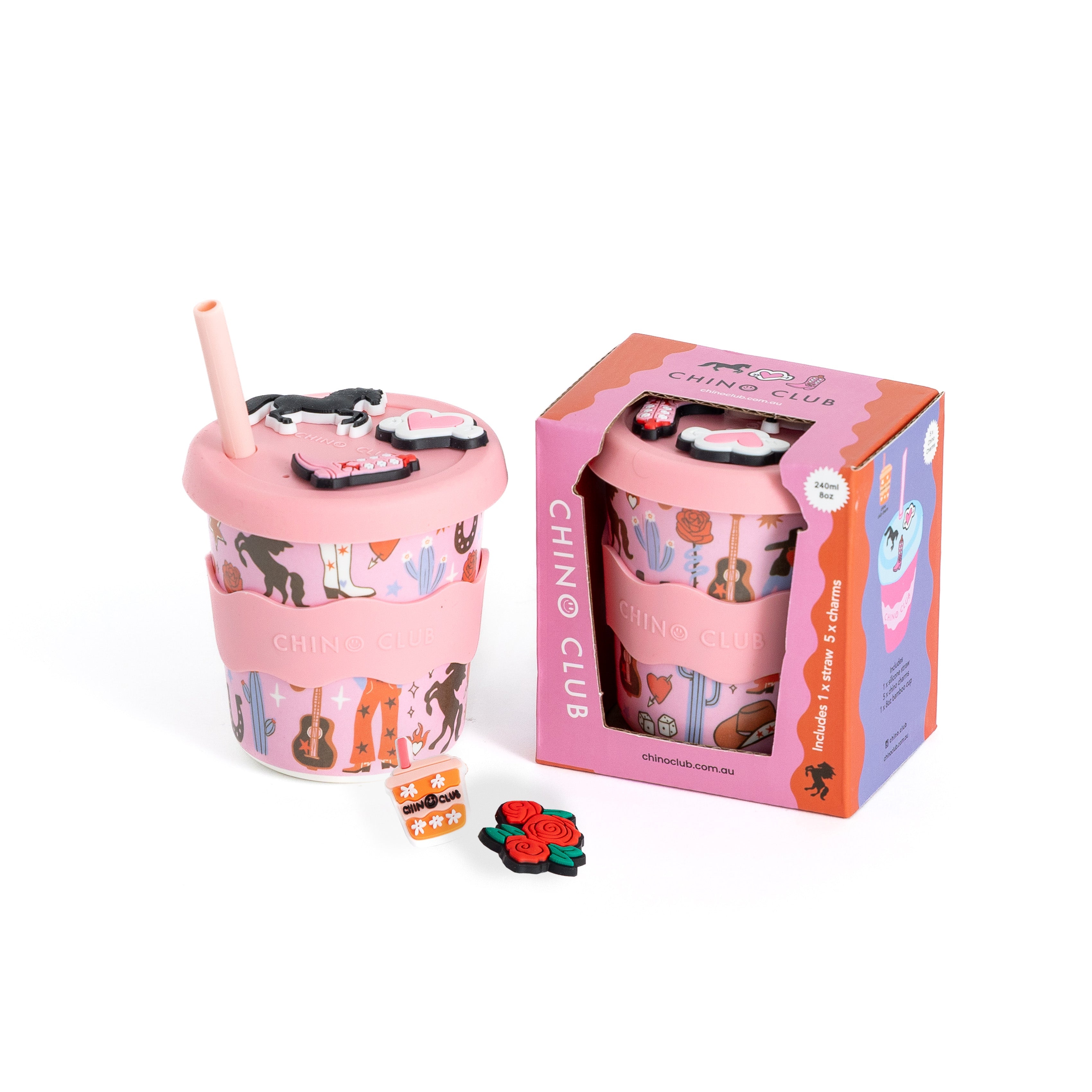 Cowgirl Chino Charm Cup 8oz by Chino Club
